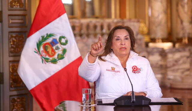 La presidenta Dina Boluarte será citada a declarar por este nuevo delito que le imputa la Fiscalía. Foto: Presidencia. La presidenta Dina Boluarte será citada a declarar por este nuevo delito que le imputa la Fiscalía. Foto: Presidencia.