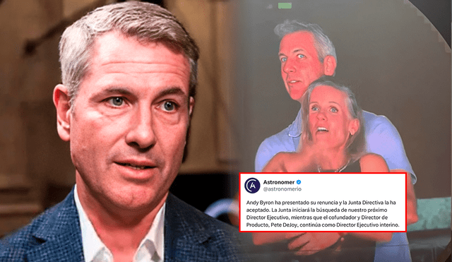 Astronomer aceptó la renuncia de Andy Byron y Pete DeJoy continuará como CEO temporal. Astronomer aceptó la renuncia de Andy Byron y Pete DeJoy continuará como CEO temporal.