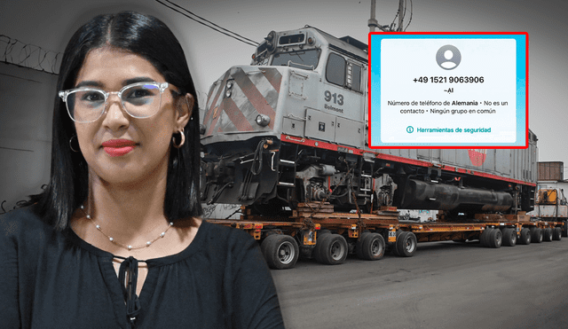 Periodista que evidenció el real estado de los trenes traídos por la gestión de López Aliaga recibió amenazas.