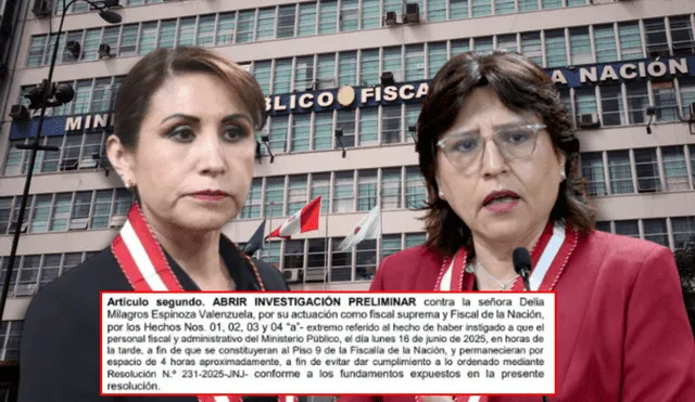 Delia Espinoza será investigada por la JNJ por no reponer a Benavides tras polémica decisión de la entidad. Foto: Composición/LR