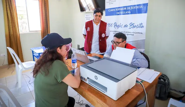 Durante el evento, se presentaron cinco demandas de alimentos y quejas sobre procesos judiciales.