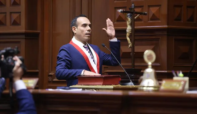José Jerí es el nuevo presidente del Congreso periodo 2025-2026. Foto: Congreso