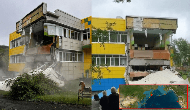 Terremoto de magnitud 8,0 sacudió las costas de Rusia