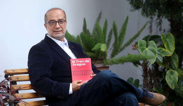 Exministro José Luis Pérez Guadalupe alerta sobre la presencia del Tren de Aragua en el Perú. Foto Carlos Félix Exministro José Luis Pérez Guadalupe alerta sobre la presencia del Tren de Aragua en el Perú. Foto Carlos Félix