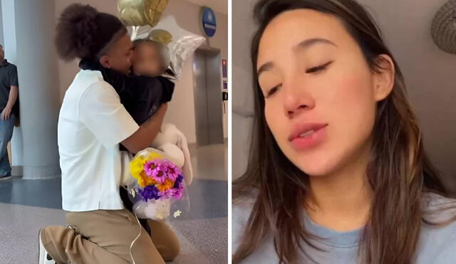Youna recibió con globos y flores en el aeropuerto a su menor hija, luego de que la pequeña saliera de Perú. Youna recibió con globos y flores en el aeropuerto a su menor hija, luego de que la pequeña saliera de Perú.