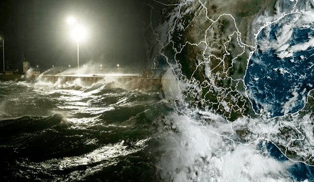 El impacto de los oleajes en la costa de México ocurrieron en la madrugada del miércoles 30 de julio.