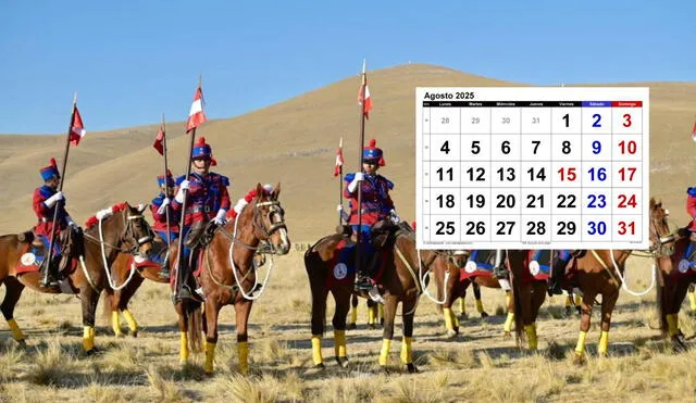 Perú tendrá un nuevo próximo feriado el 6 de agosto de 2025 debido a la Batalla de Junín.