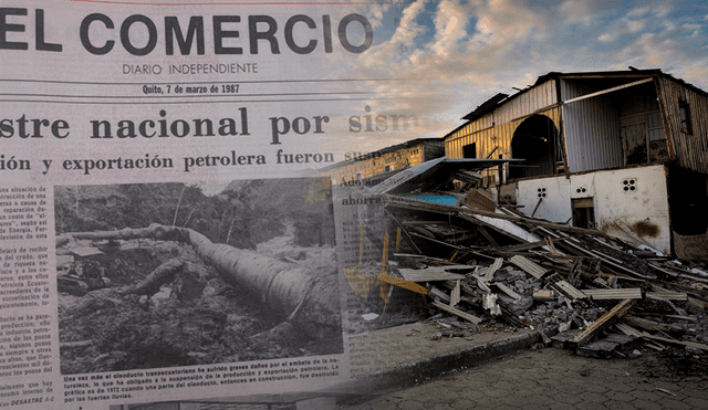 En 1987, dos terremotos remecieron Ecuador en un mismo día, dejando 1,000 muertos como saldo.