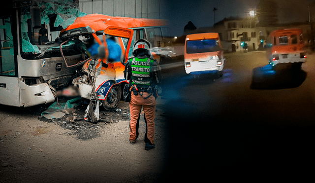 La carrera de los 'anconeros' por pasajeros ocurrió cerca de la Plaza Bolognesi, ante la mirada de policías.