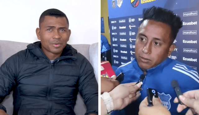 Christian Cueva salió sentido tras la clasificación de Emelec en la Copa Ecuador 2025. Foto: composición LR/difusión