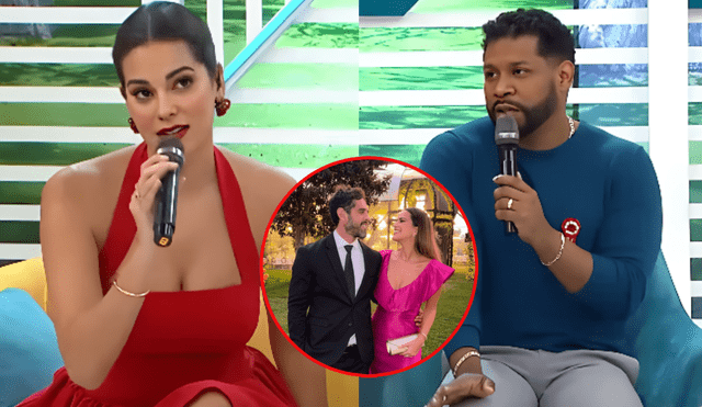Valeria Piazza dejó en claro que será madre en su tiempo. Foto: composición LR/difusión/América TV Valeria Piazza dejó en claro que será madre en su tiempo. Foto: composición LR/difusión/América TV