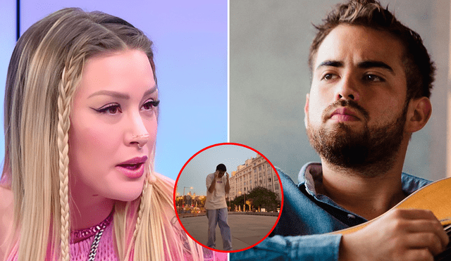 Leslie Shaw se burla del vestuario de César BK y él responde con contundente video. Foto: Composición LR/captura YouTube/Instagram/captura TikTok Leslie Shaw se burla del vestuario de César BK y él responde con contundente video. Foto: Composición LR/captura YouTube/Instagram/captura TikTok