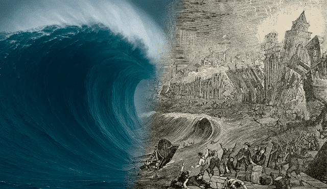 En 1755, conocido como el Gran Terremoto de Lisboa,  de magnitud 9 provocó un tsunami que devastó la ciudad de Cádiz.