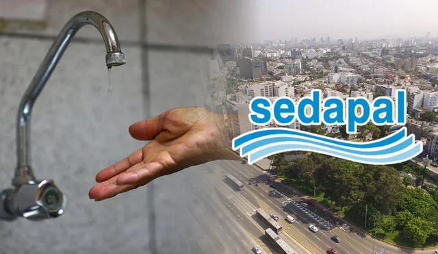 Sedapal anuncia corte programado de agua en Lima Sedapal anuncia corte programado de agua en Lima