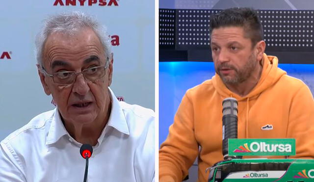 Pedro García apuntó contra Jorge Fossati por no asegurar su continuidad en Universitario. Foto: composición LR/captura de Vamos al Var/GOLPERU
