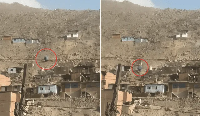 Debido a los fuertes vientos, un tanque cayó desde lo más alto de un cerro y se estrelló contra una vivienda. Debido a los fuertes vientos, un tanque cayó desde lo más alto de un cerro y se estrelló contra una vivienda.