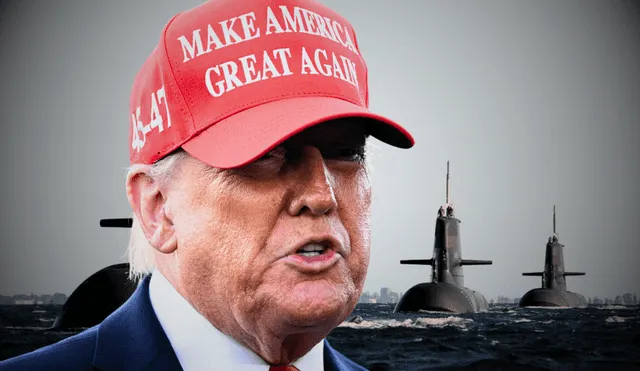 Trump ordena despliegue de dos submarinos nucleares cerca de Rusia Trump ordena despliegue de dos submarinos nucleares cerca de Rusia