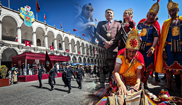 La ciudad de Arequipa celebra sus 485 años de fundación este 2025. Foto: Wilder Pari/La República La ciudad de Arequipa celebra sus 485 años de fundación este 2025. Foto: Wilder Pari/La República