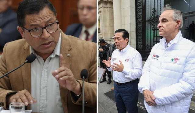 Máximo Franco Bequer se mostró en contra de la actitud displicente del Ejecutivo para resolver sus demandas. Foto: PCM