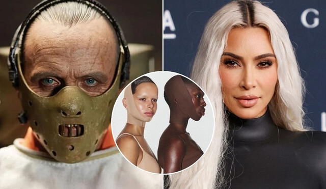 Kim Kardashian genera controversia tras lanzar un ''envoltorio facial'' de Skims, que recuerda a una faja para la papada.