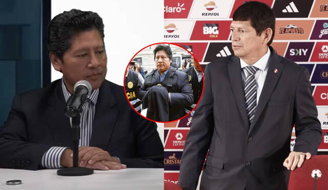 Edwin Oviedo fue presidente de la FPF desde el 2014 hasta el 2018. Foto: composición LR/captura de Full Deporte/La República Edwin Oviedo fue presidente de la FPF desde el 2014 hasta el 2018. Foto: composición LR/captura de Full Deporte/La República
