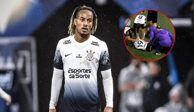 André Carrillo llegó a Corinthians en septiembre del 2024. Foto: composición LR André Carrillo llegó a Corinthians en septiembre del 2024. Foto: composición LR