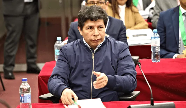 Pedro Castillo arremete en juicio en su contra. Foto: difusin