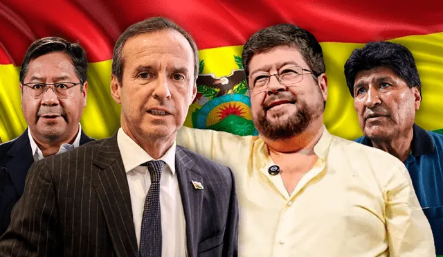 Las elecciones de Bolivia se desarrollan este domingo 17 de agosto. Foto: composición LR/AP