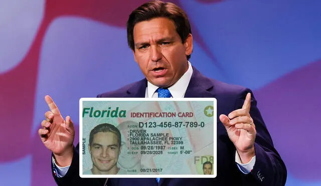 Governor Ron DeSantis impulsed the law in Florida, which benefits millions of workers. Foto: composition LR/AFP/Diario Las Américas