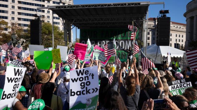 Tens of thousands gathered in Washington D.C. for the People's March, formerly known as the Women's March, to advocate for feminism, racial justice, and other social issues ahead of President-elect Donald Trump's inauguration.