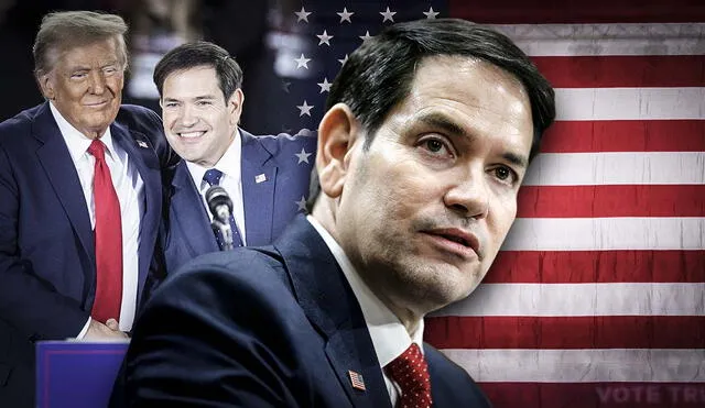 Marco Rubio has been chosen as Secetary of State and becomes the first Latino in that position. Photo: LR composition/AFP