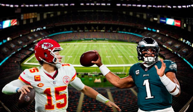 Discover the history of the Philadelphia Eagles and Kansas City Chiefs in the Super Bowl, including their past matchups and the championship titles each team has secured. Photo: LR Composition.