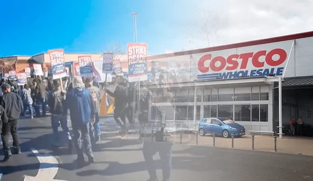 Costco faces a potential strike as over 18,000 employees demand better wages, benefits, and job security. Photo: LR composition