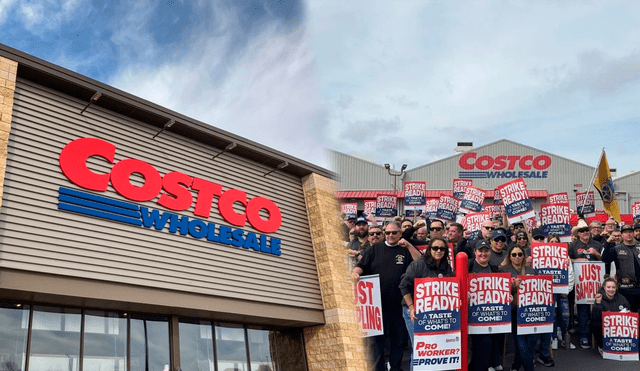 Costco has announced a major wage increase for its U.S. store employees, with most workers earning over $30 per hour as part of a structured three-year plan. Photo: LR composition/AFP