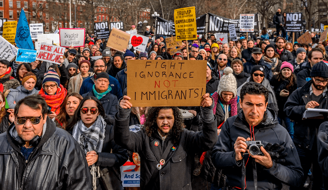 Thousands of immigrants and businesses will participate in ‘A Day Without Immigrants’ on February 3, 2025, in protest of Trump’s immigration policies. Photo: AFP