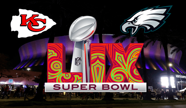 The Super Bowl will take place in New Orleans’ Caesar’s Superdome. Photo: LR Composition