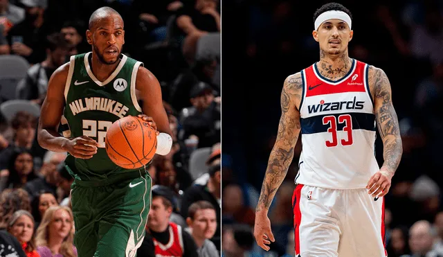 A new chapter begins: Middleton to the Wizards, Kuzma to the Bucks. Photo: LR Composition