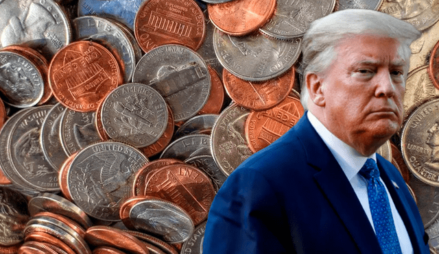 Donald Trump has directed the U.S. Treasury to cease minting new pennies, labeling their production as an unnecessary expense. Photo: LR composition/AFP