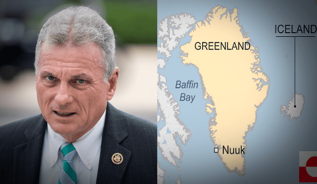 A Georgia congressman has introduced a bill to let Trump buy Greenland and rename it “Red, White, and Blueland,” but Greenland’s leaders insist it’s not for sale. Photo: LR Composition/ Global News & BBC News