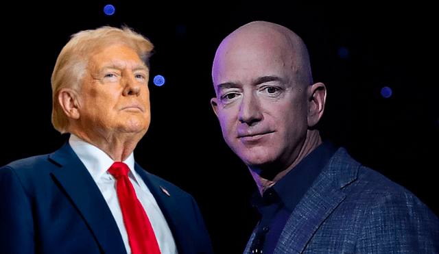 The White House slams Amazon for displaying tariff costs next to product prices,with escalating tensions between Trump and Bezos. Photo: GLR composition/AFP The White House slams Amazon for displaying tariff costs next to product prices,with escalating tensions between Trump and Bezos. Photo: GLR composition/AFP
