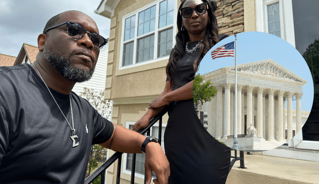 Hilliard Toi Cliatt and Curtrina Martin took their case to the Supreme Court. Photo: GLR composition/ The Independent & Diario El Salvador Hilliard Toi Cliatt and Curtrina Martin took their case to the Supreme Court. Photo: GLR composition/ The Independent & Diario El Salvador