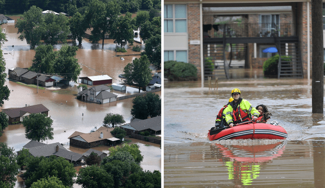 One death toll and millions homeless after severe flooding in Oklahoma. Photo: GLR Composition/CNN/AL.com One death toll and millions homeless after severe flooding in Oklahoma. Photo: GLR Composition/CNN/AL.com