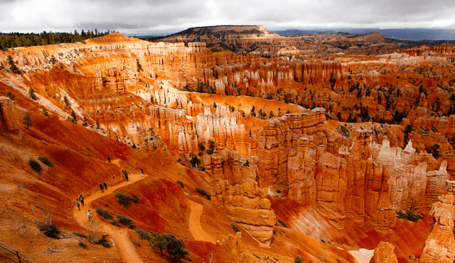 Two people tragically found dead after falling from a viewing area at Bryce Canyon National Park, southern Utah, on April 29. Photo: National Geographic Two people tragically found dead after falling from a viewing area at Bryce Canyon National Park, southern Utah, on April 29. Photo: National Geographic