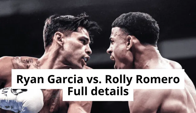 Ryan Garcia vs. Rolly Romero: The highly anticipated showdown for the WBA regular welterweight title set to light up Times Square, New York on May 2, 2025. Photo: GLR composition/ Claro Sports Ryan Garcia vs. Rolly Romero: The highly anticipated showdown for the WBA regular welterweight title set to light up Times Square, New York on May 2, 2025. Photo: GLR composition/ Claro Sports