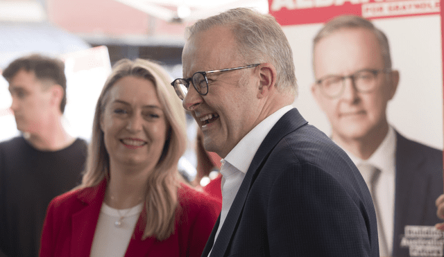 Prime Minister Anthony Albanese celebrates his victory after securing a second term in the 2025 Australian federal election. Photo: NCBS Prime Minister Anthony Albanese celebrates his victory after securing a second term in the 2025 Australian federal election. Photo: NCBS