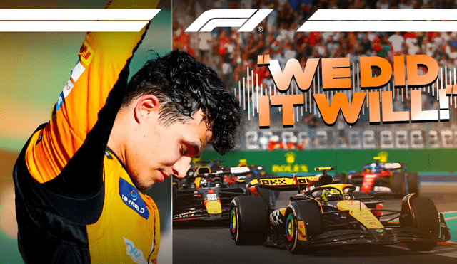 Lando Norris wins the rainy, accident-filled F1 race in Miami. Photo: YouTube Lando Norris wins the rainy, accident-filled F1 race in Miami. Photo: YouTube