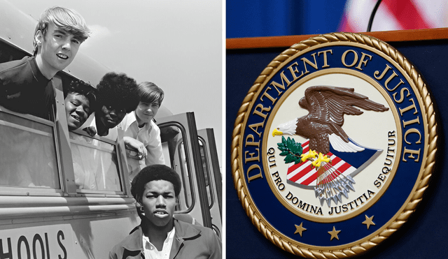 The Department of Justice decided to end school degradation in Louisiana. Photo: GLR Composition/AP News/Reuters The Department of Justice decided to end school degradation in Louisiana. Photo: GLR Composition/AP News/Reuters