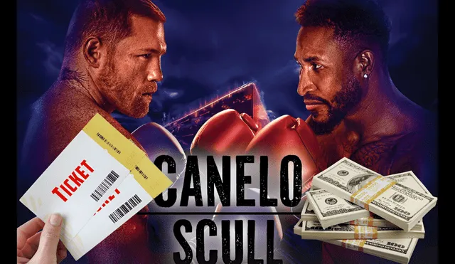The company that sells tickets for the Canelo vs. Scull fight posted on social media that tickets were sold out a few days ago. Photo: Diario del Yaqui The company that sells tickets for the Canelo vs. Scull fight posted on social media that tickets were sold out a few days ago. Photo: Diario del Yaqui