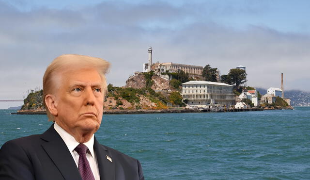President Trump directs federal agencies to reopen and expand Alcatraz as a high-security prison, aiming to house the nation's most dangerous criminals. Photo: GLR News Composition/ AFP/ Frank Schulenburg President Trump directs federal agencies to reopen and expand Alcatraz as a high-security prison, aiming to house the nation's most dangerous criminals. Photo: GLR News Composition/ AFP/ Frank Schulenburg