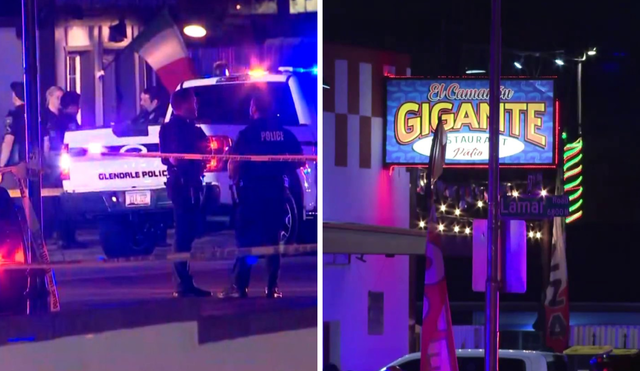 A shooting leaves three dead and five injured at the El Camarón Gigante restaurant in Arizona. Photo: GLR Composition/CNN/The Today Show A shooting leaves three dead and five injured at the El Camarón Gigante restaurant in Arizona. Photo: GLR Composition/CNN/The Today Show